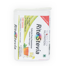 Load image into Gallery viewer, Rite Stevia Tablets in Dispenser 300 Count (3 boxes of 100 each) – LACTOSE FREE Natural Zero Calorie Sweetener Tabs