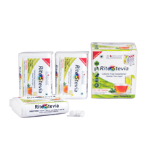 Load image into Gallery viewer, Rite Stevia Tablets in Dispenser 300 Count (3 boxes of 100 each) – LACTOSE FREE Natural Zero Calorie Sweetener Tabs