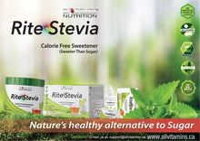 Load image into Gallery viewer, Rite Stevia Packets 100 Count 1g Sachets