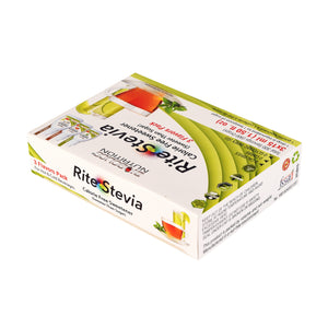Rite Stevia Liquid Drops Multi-Flavor Combo Pack B : Vanilla, Caramel & Plain