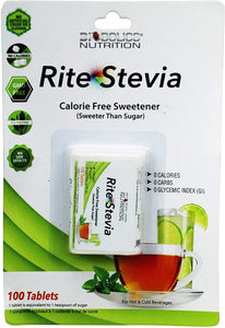 Rite Stevia Tablets in Dispenser 100 Count